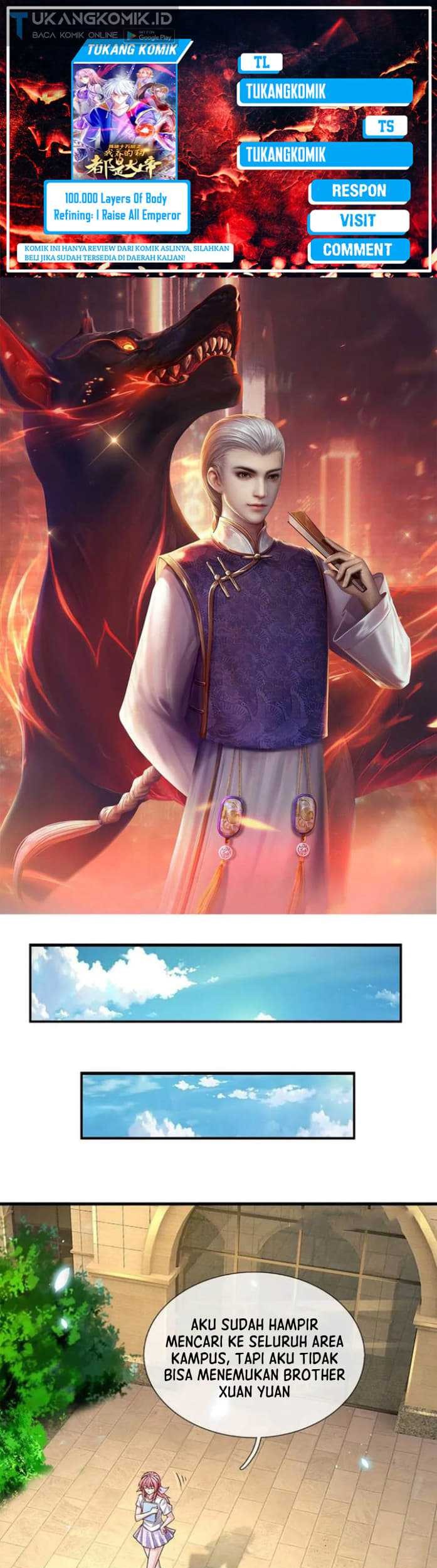Baca Komik 100.000 Layers Of Body Refining: I Raise All Emperor Chapter 188 Gambar 1