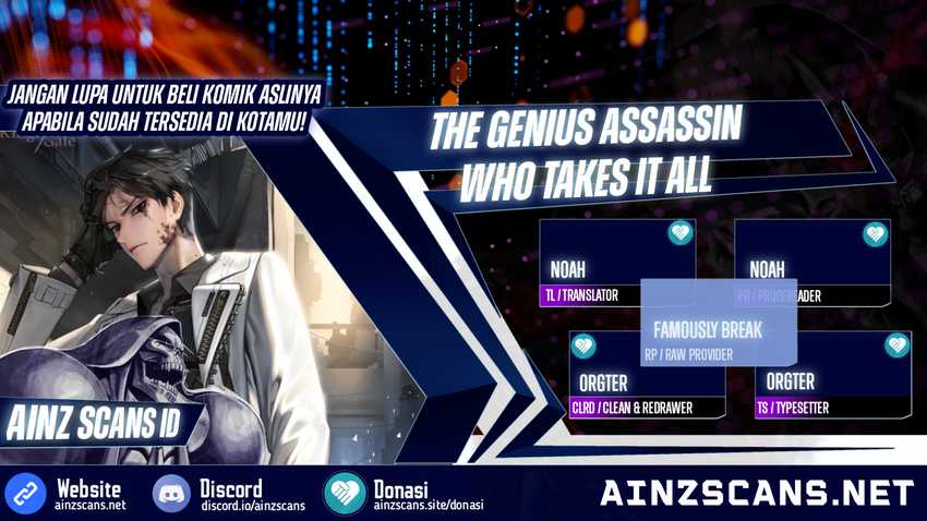 Baca Komik The Genius Assassin Who Takes it All Chapter 18 Gambar 1