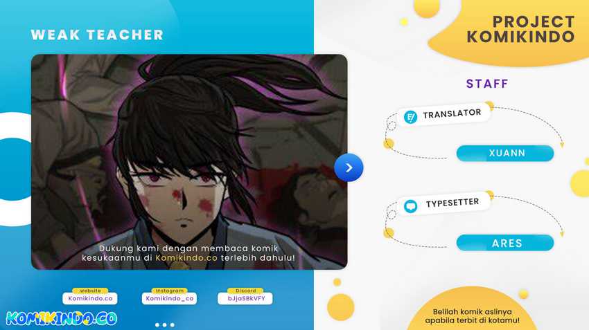 Baca Komik Weak Teacher Chapter 98 Gambar 1