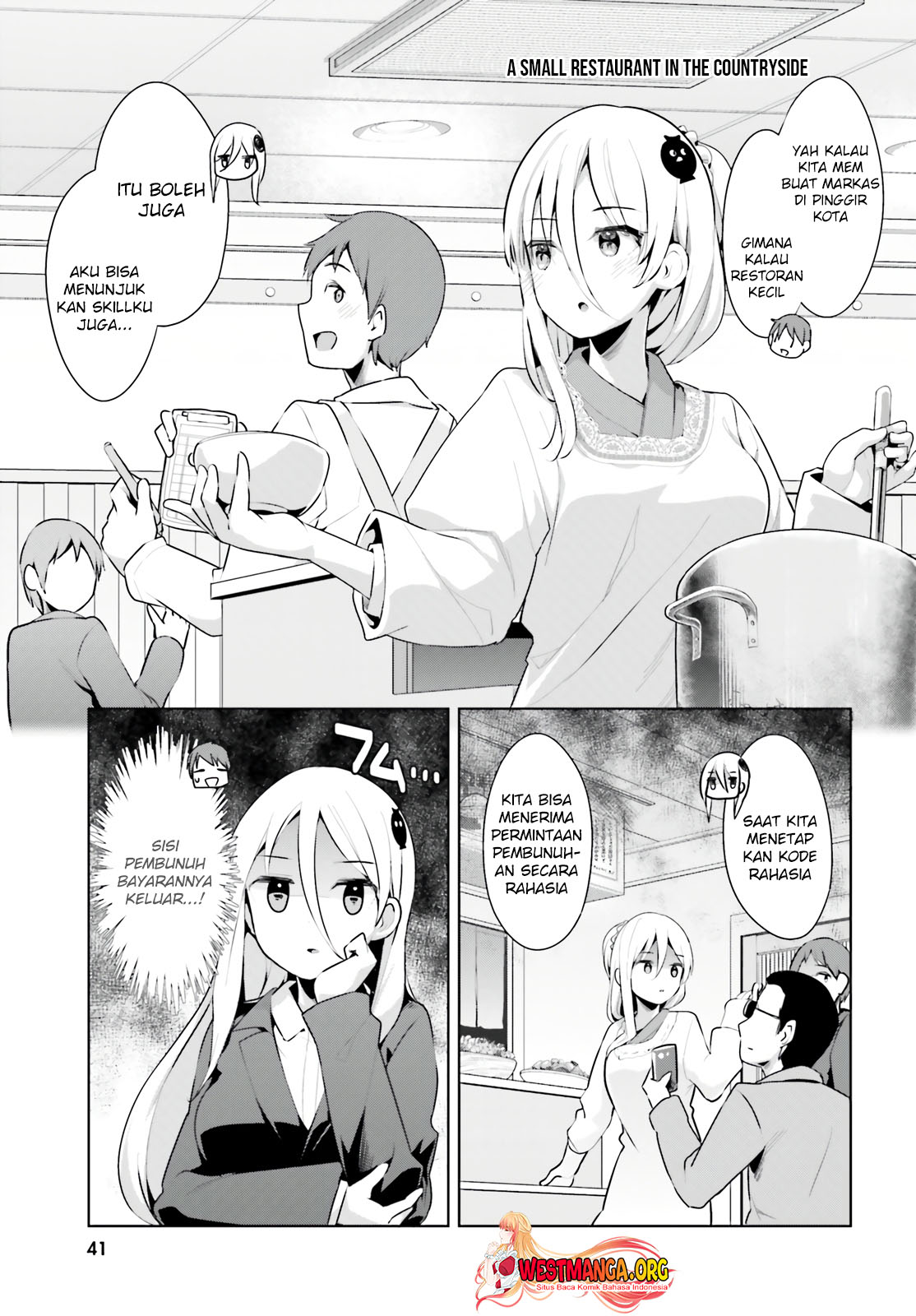 Haikei… Koroshiya-san to Kekkon Shimashita Chapter 34 Gambar 9