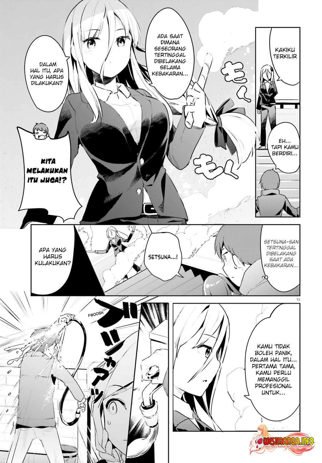 Haikei… Koroshiya-san to Kekkon Shimashita Chapter 28 Gambar 13