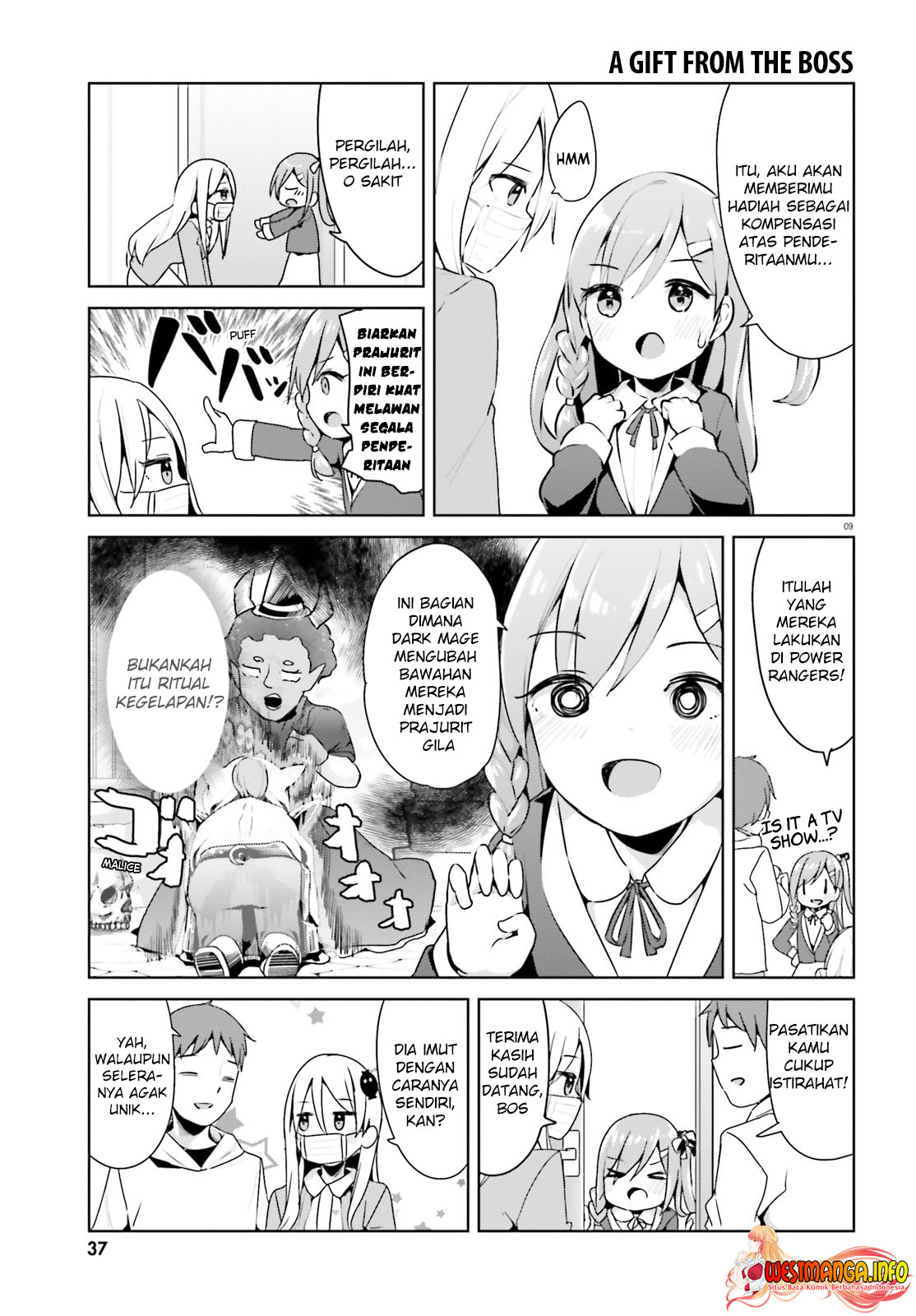 Haikei… Koroshiya-san to Kekkon Shimashita Chapter 27 Gambar 11