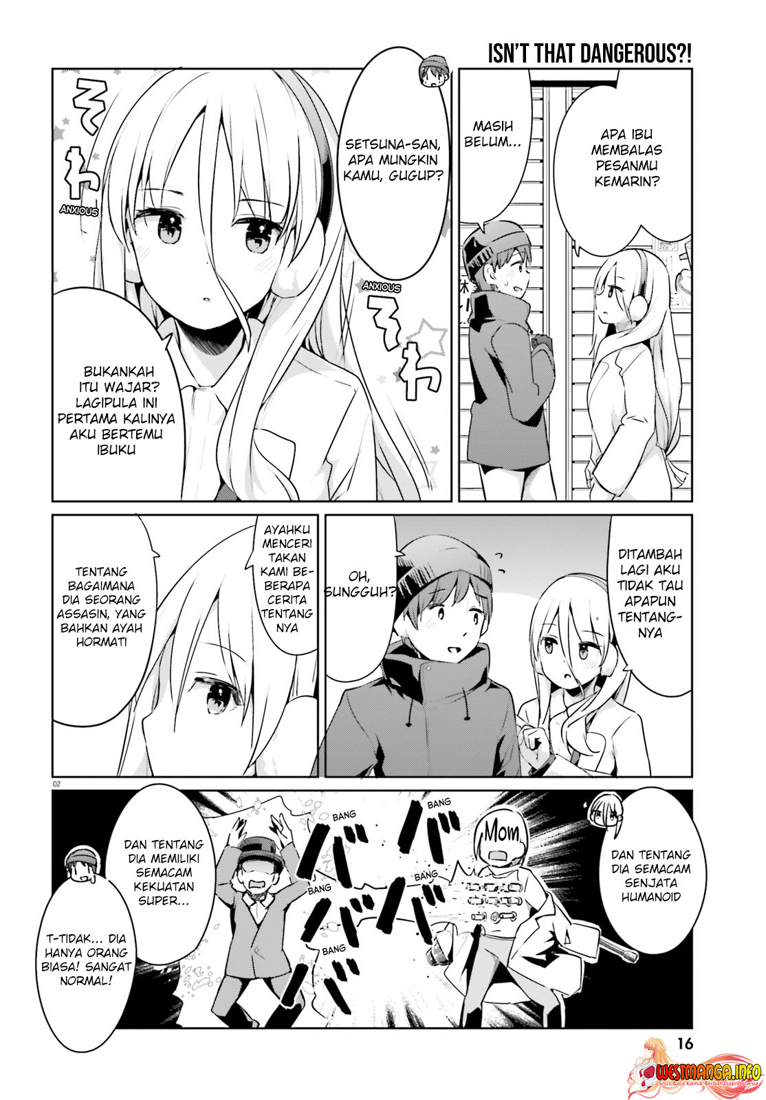 Haikei… Koroshiya-san to Kekkon Shimashita Chapter 22 Gambar 4