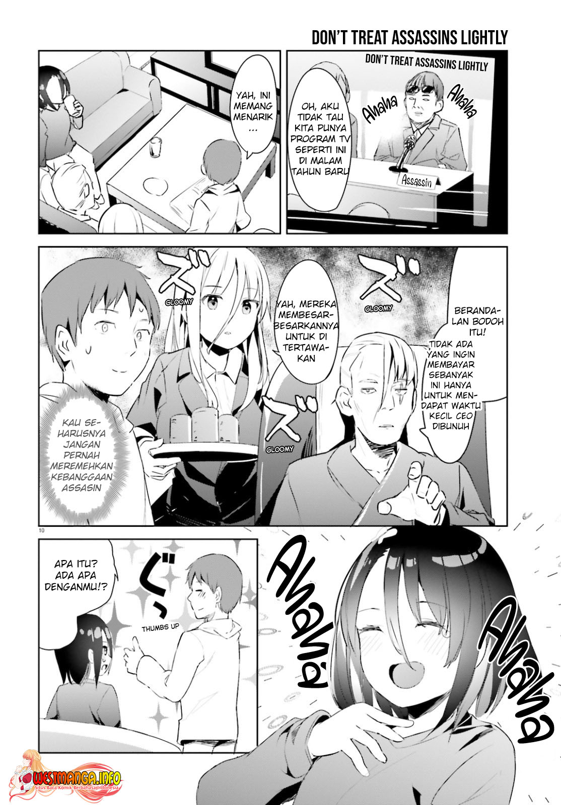 Haikei… Koroshiya-san to Kekkon Shimashita Chapter 19 Gambar 12