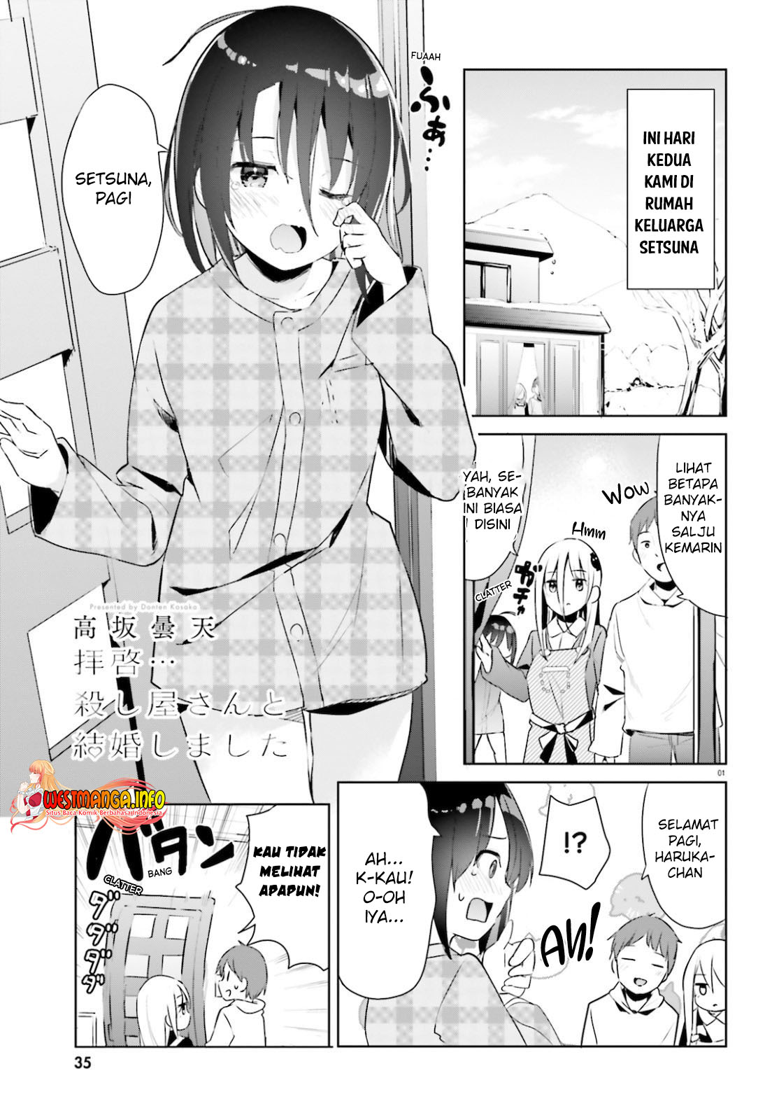Baca Haikei… Koroshiya-san to Kekkon Shimashita Chapter 19 Gambar 2