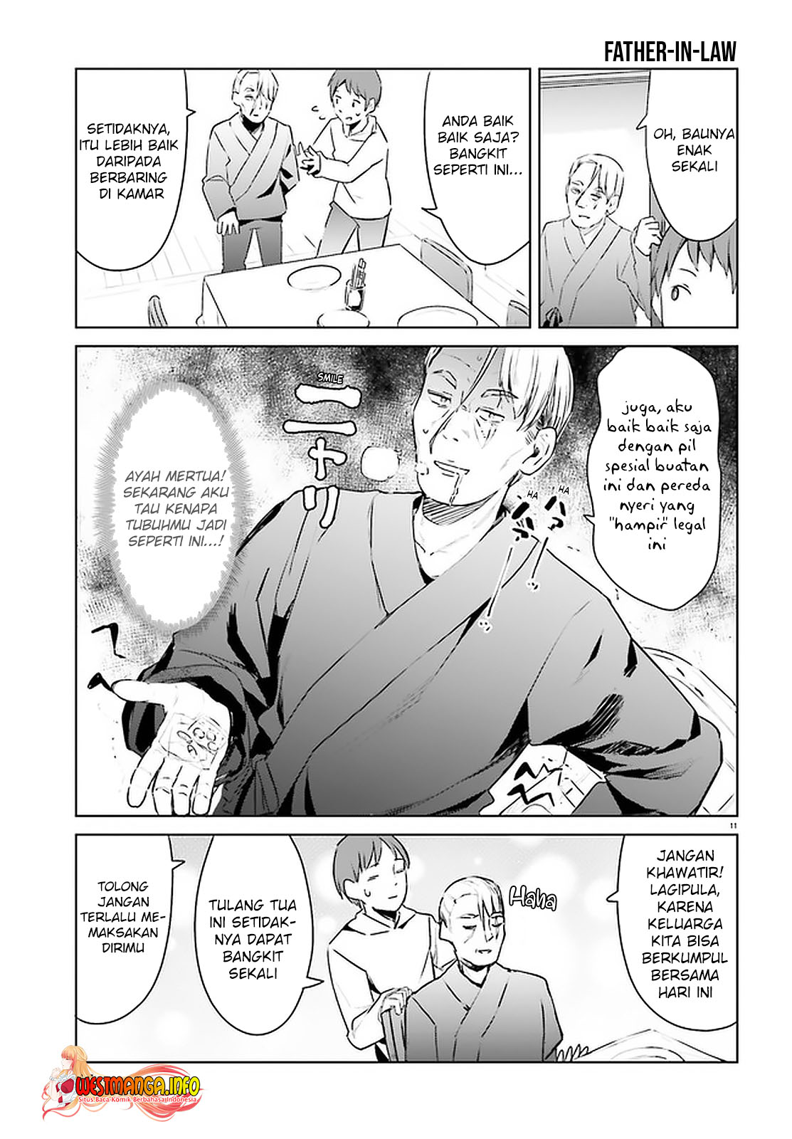 Haikei… Koroshiya-san to Kekkon Shimashita Chapter 18 Gambar 13