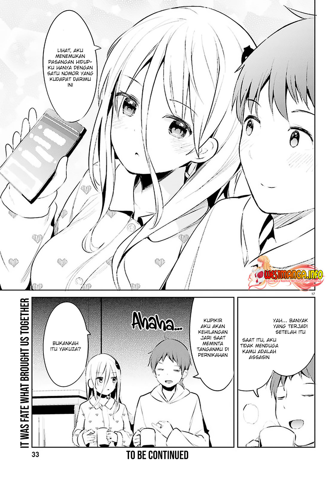 Haikei… Koroshiya-san to Kekkon Shimashita Chapter 15 Gambar 19