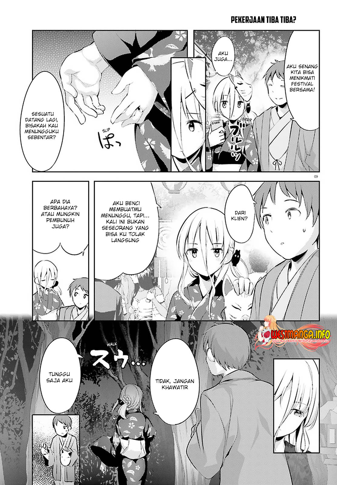 Haikei… Koroshiya-san to Kekkon Shimashita Chapter 14 Gambar 11