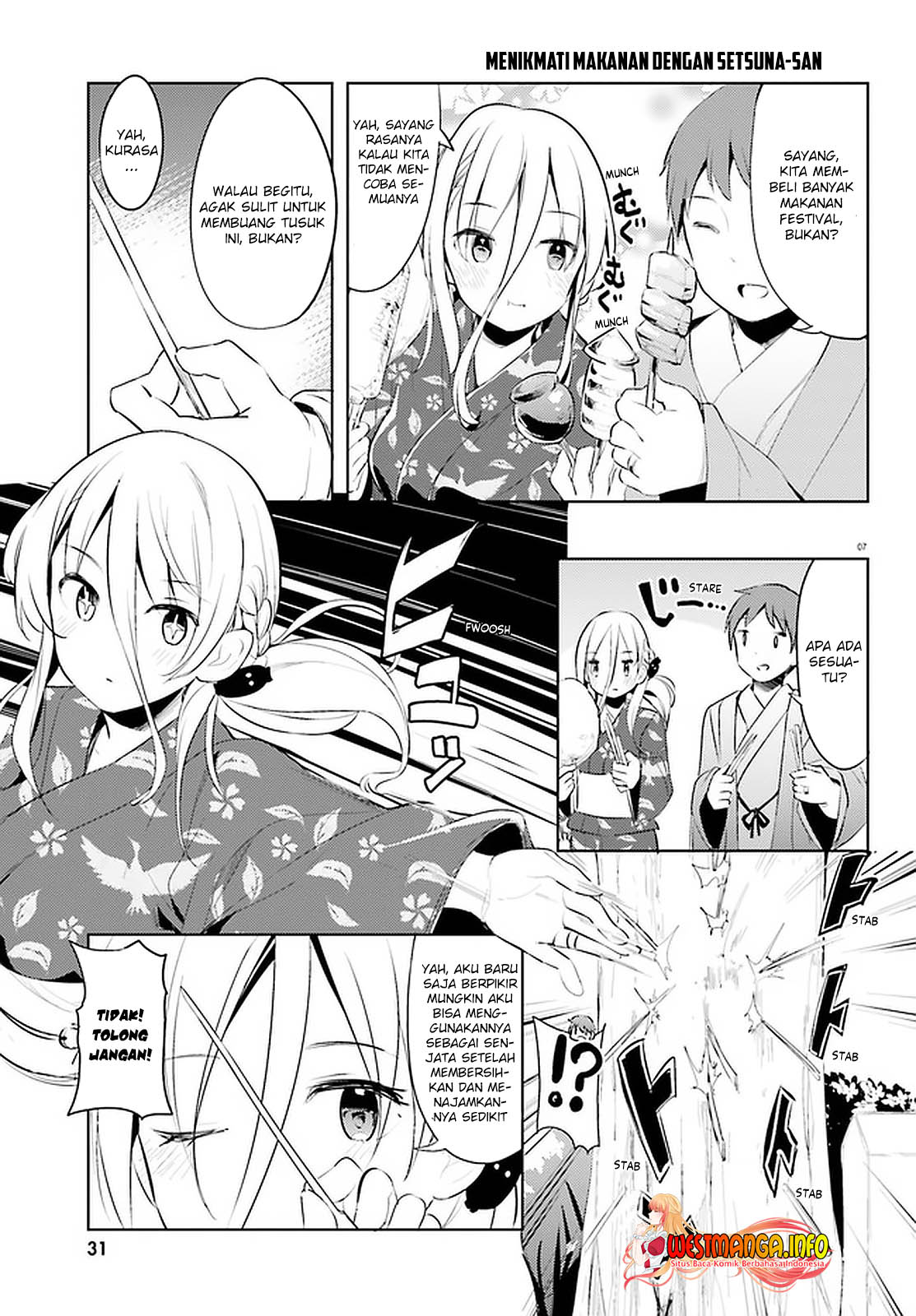 Haikei… Koroshiya-san to Kekkon Shimashita Chapter 14 Gambar 9