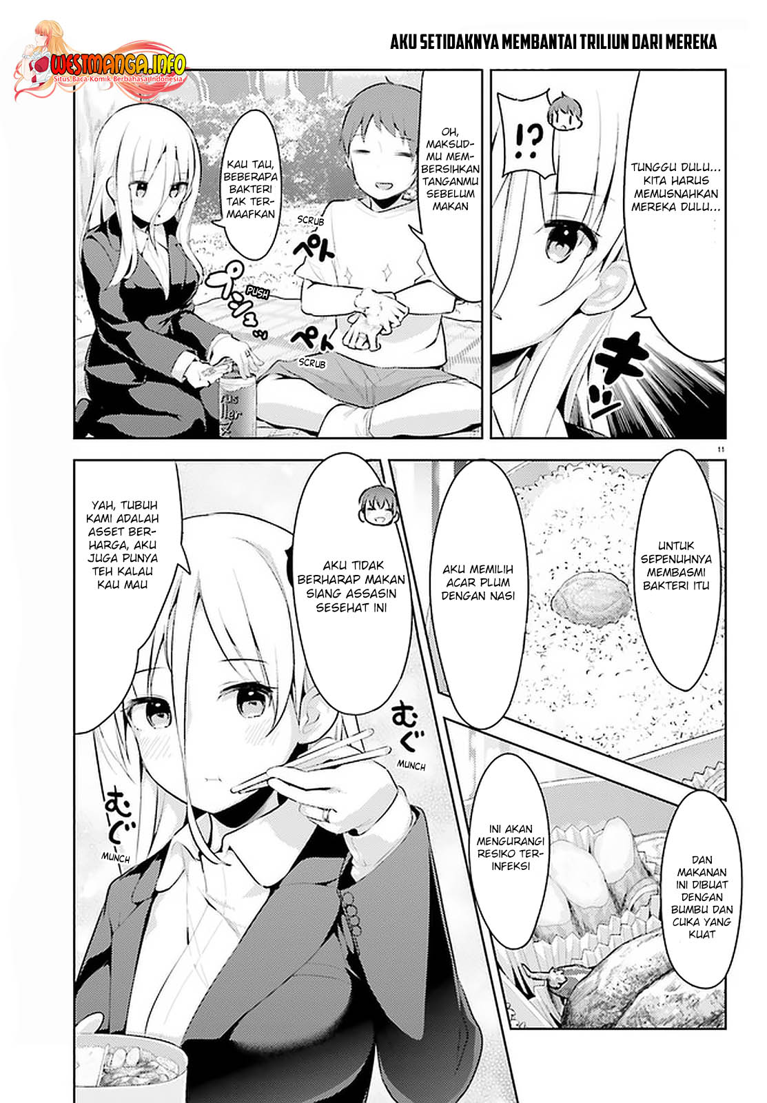 Haikei… Koroshiya-san to Kekkon Shimashita Chapter 13 Gambar 13