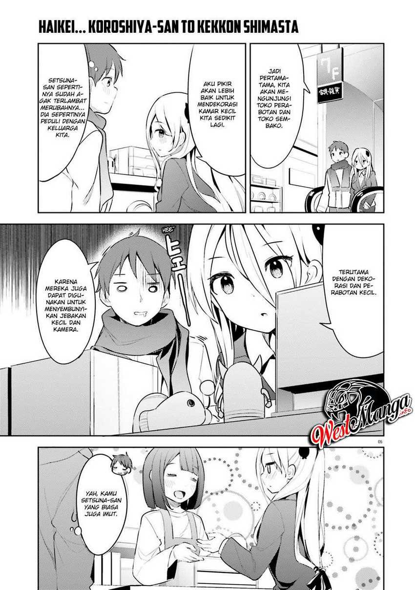 Haikei… Koroshiya-san to Kekkon Shimashita Chapter 06 Gambar 8