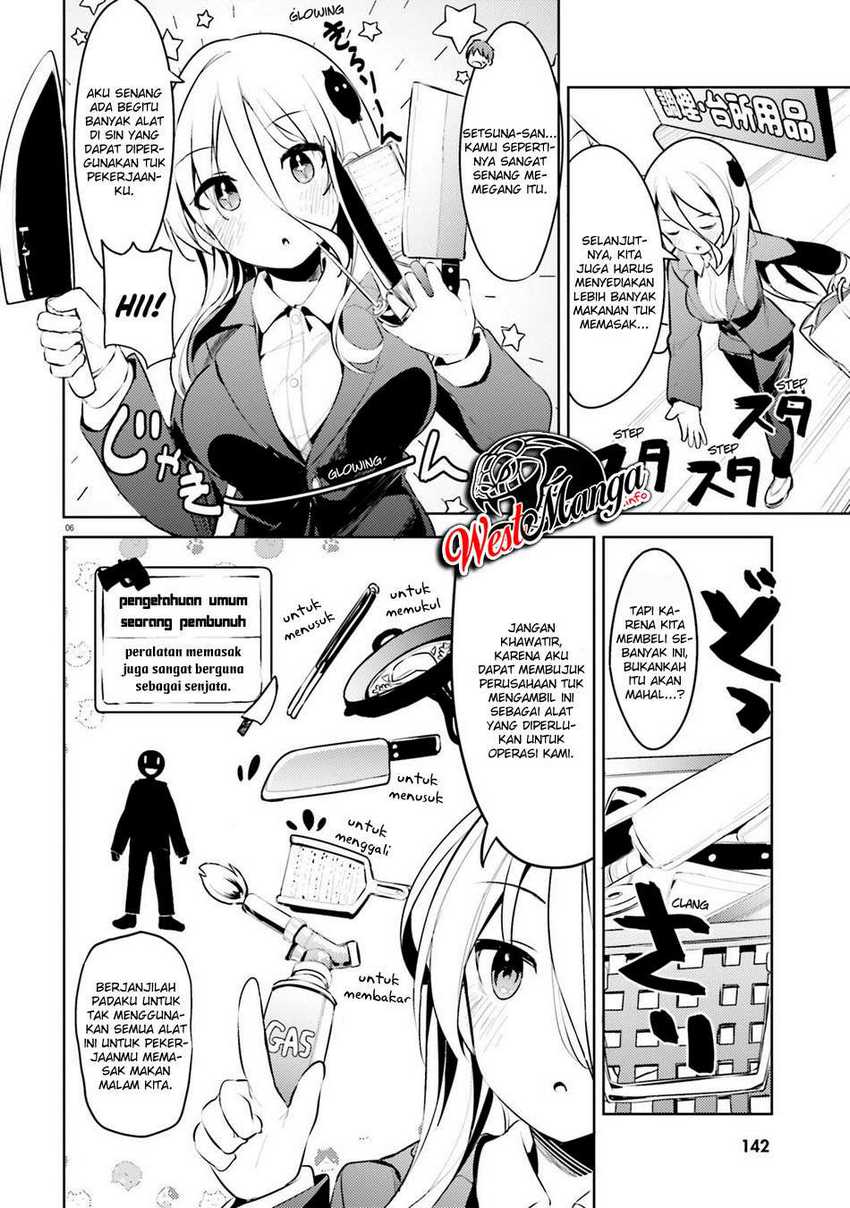 Haikei… Koroshiya-san to Kekkon Shimashita Chapter 06 Gambar 9