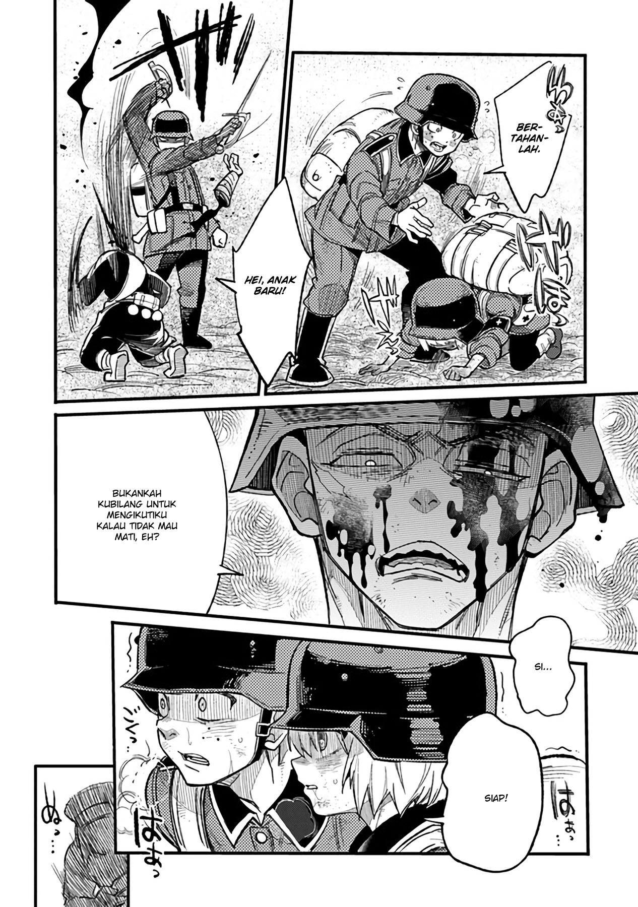 TS Eiseihei-san no Senjou Nikki Chapter 03.3 Gambar 3