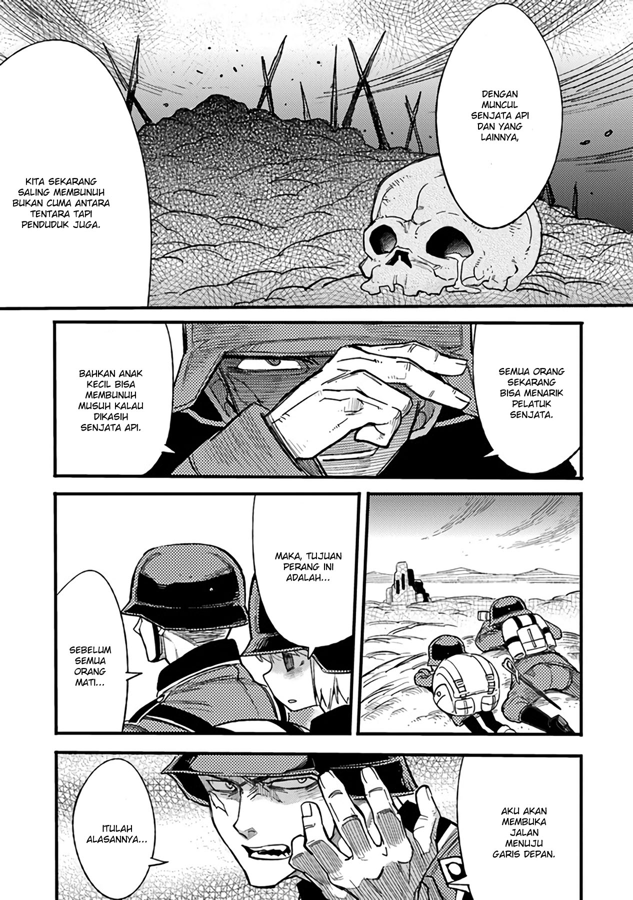 TS Eiseihei-san no Senjou Nikki Chapter 03.2 Gambar 4