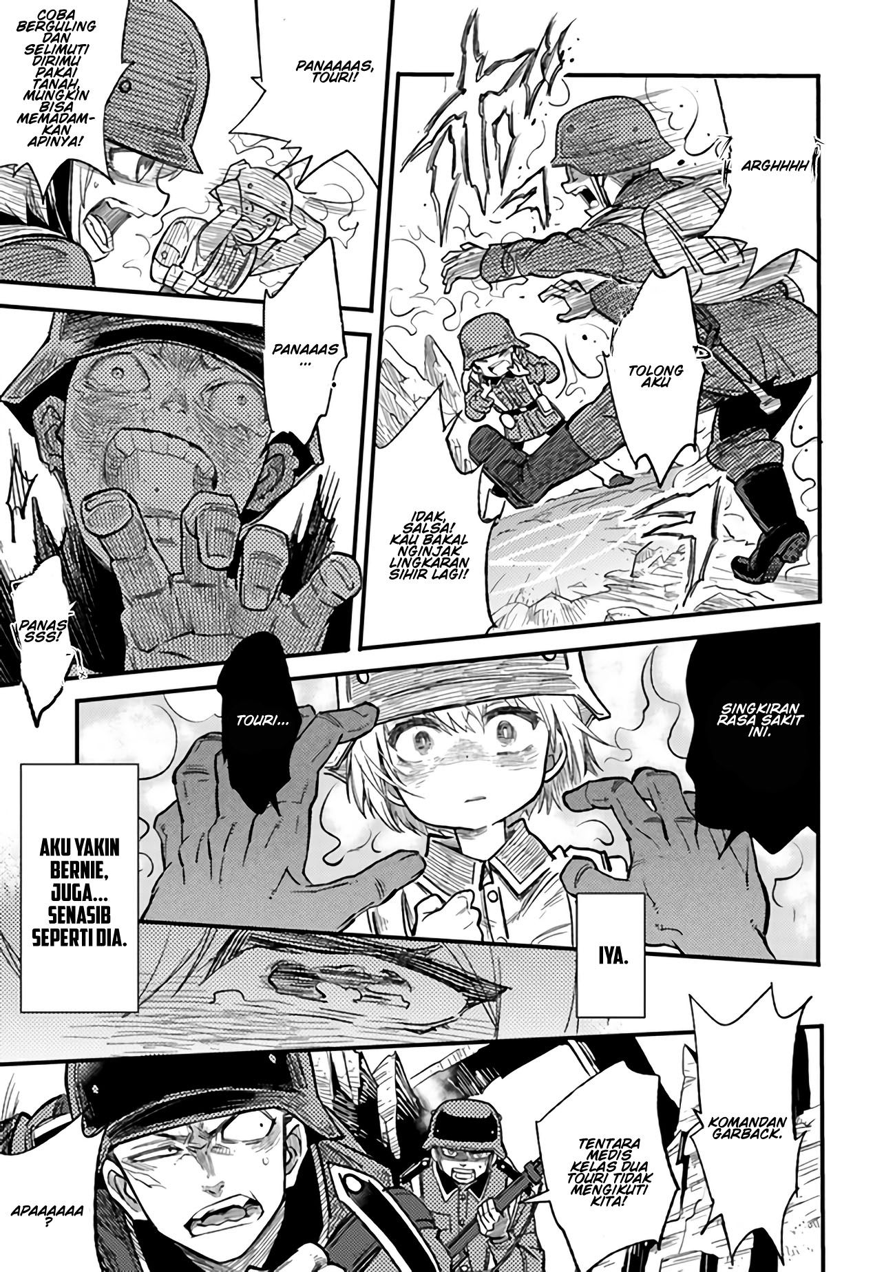 Baca TS Eiseihei-san no Senjou Nikki Chapter 02.2 Gambar 2