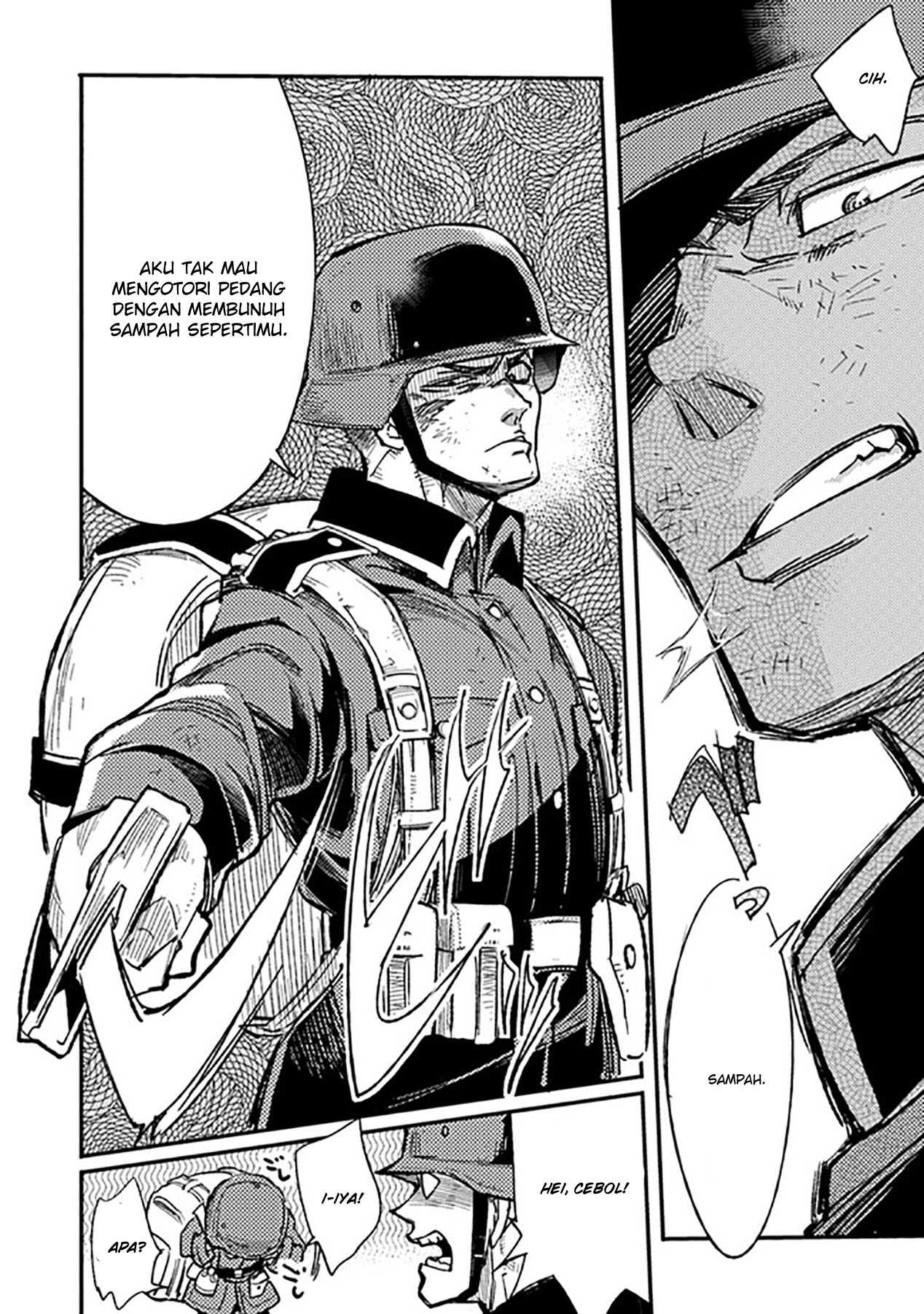 TS Eiseihei-san no Senjou Nikki Chapter 01 Gambar 13