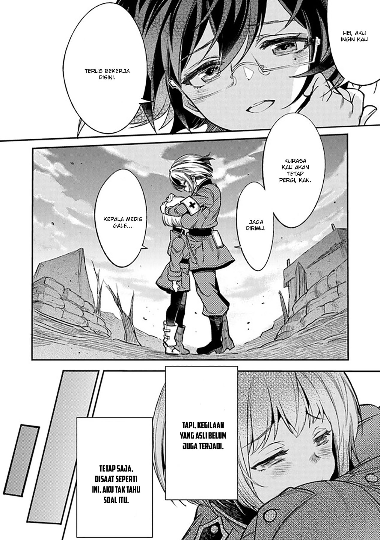 TS Eiseihei-san no Senjou Nikki Chapter 01 Gambar 30