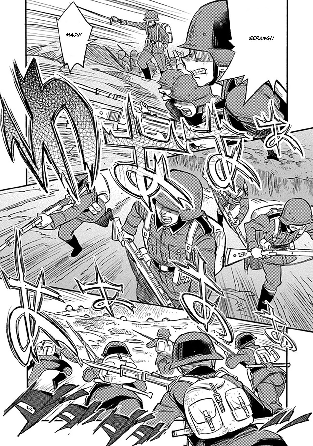 TS Eiseihei-san no Senjou Nikki Chapter 01 Gambar 4