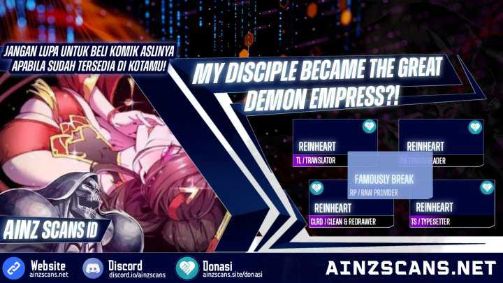 Baca Komik My Disciple Became The Great Demon Empress?! Chapter 01 Gambar 1