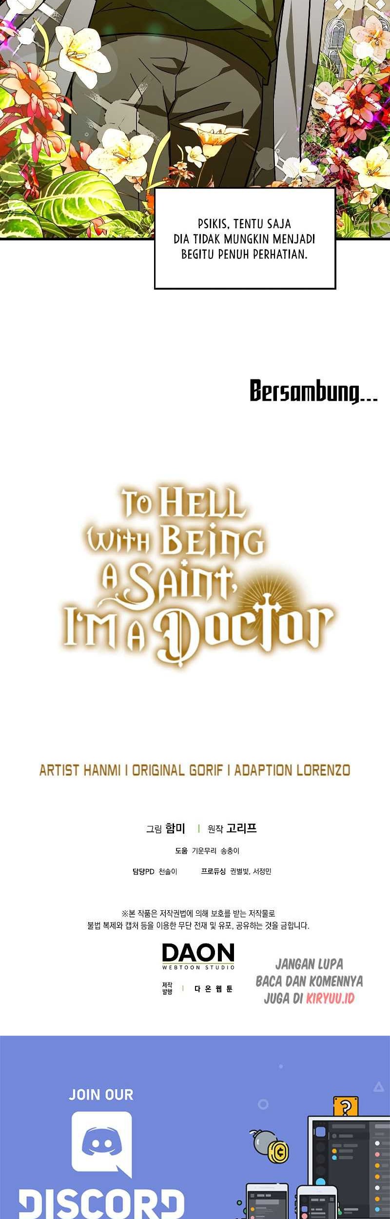 To Hell With Being a Saint, I’m a Doctor Chapter 77 Gambar 54