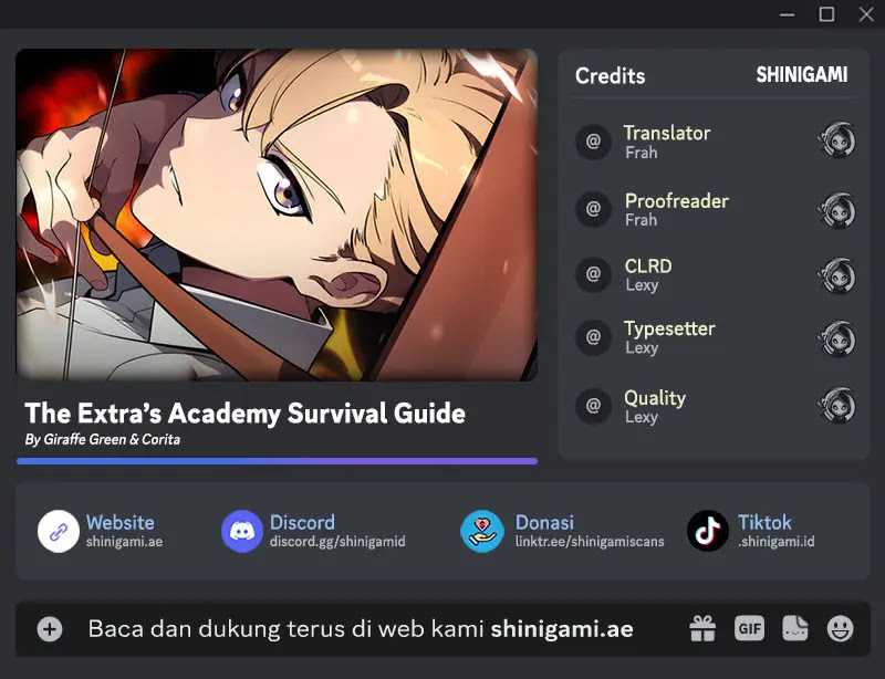 Baca Komik The Extra’s Academy Survival Guide Chapter 02 Gambar 1