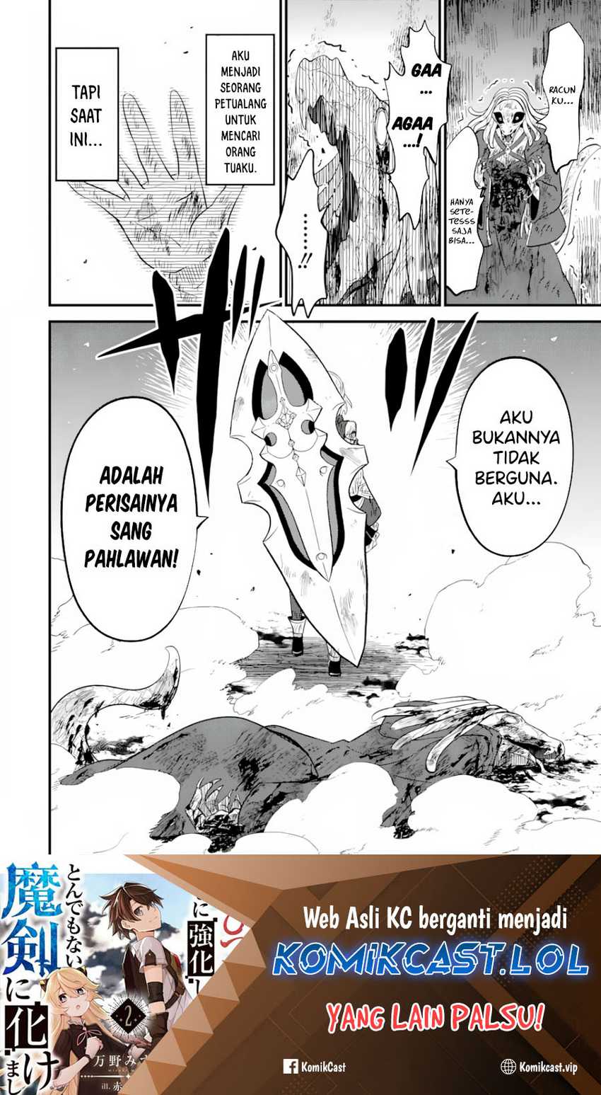 Sabitsuita Ken wo Tameshi ni Kyouka Shite Mitara, Tondemonai Maken ni Bakemashita Chapter 13 Gambar 35