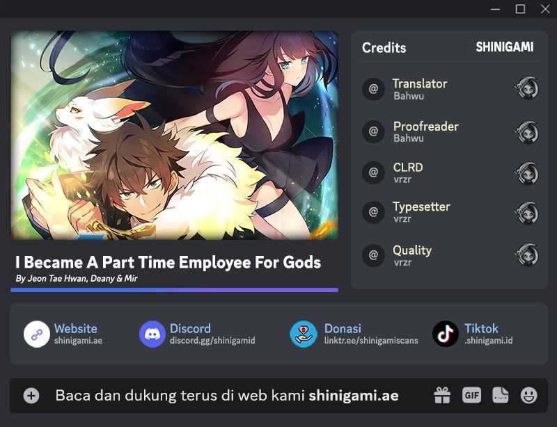 Baca Komik I Became A Part Time Employee For Gods (Albanara of the Gods) Chapter 47 Gambar 1