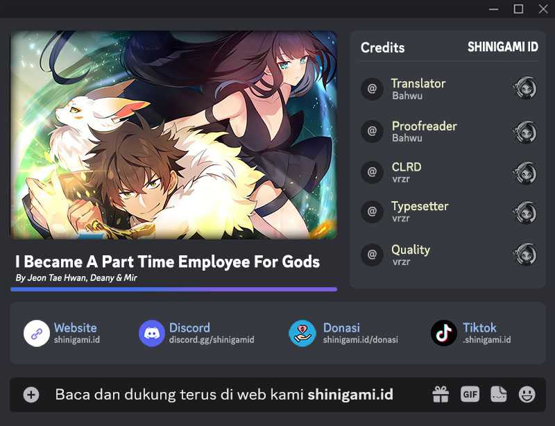 Baca Komik I Became A Part Time Employee For Gods (Albanara of the Gods) Chapter 45 Gambar 1