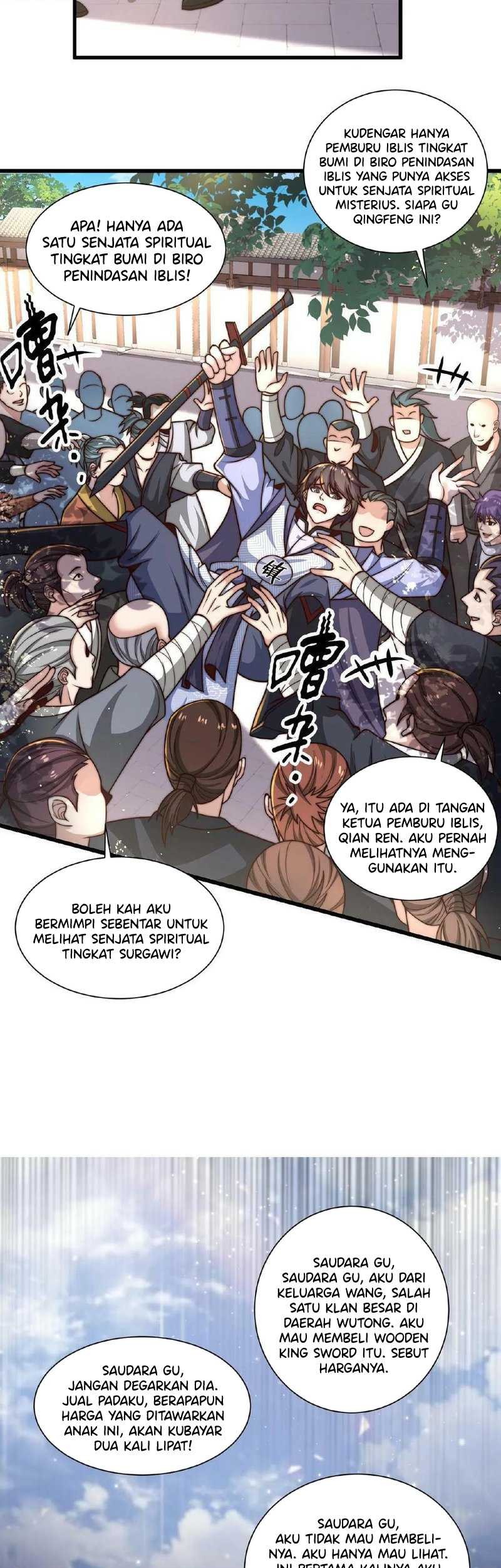 I Am Using My Body As Bait For Demons At The Demon Suppression Bureau Chapter 30 Gambar 6