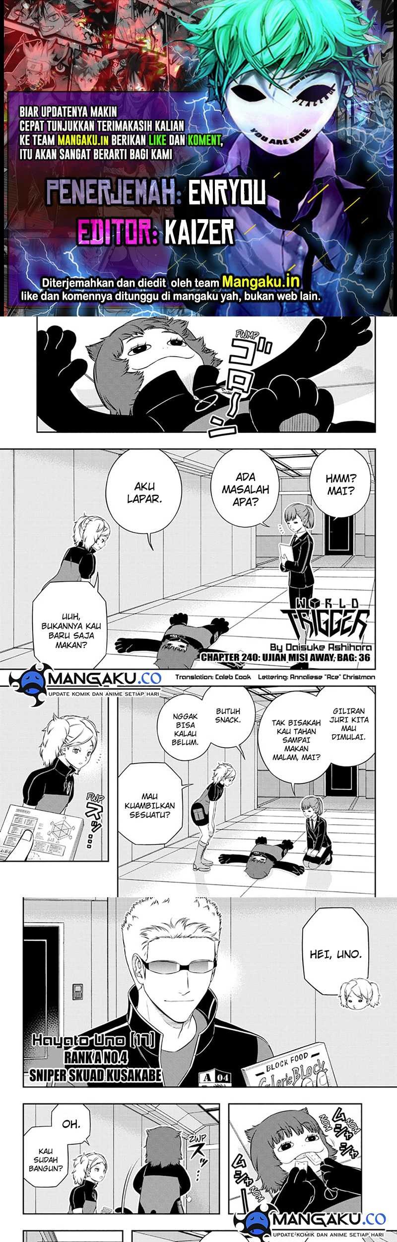 Baca Komik World Trigger Chapter 240.1 Gambar 1
