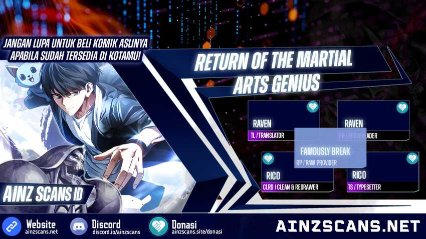 Baca Komik Return Of The Martial Arts Genius Chapter 32 Gambar 1