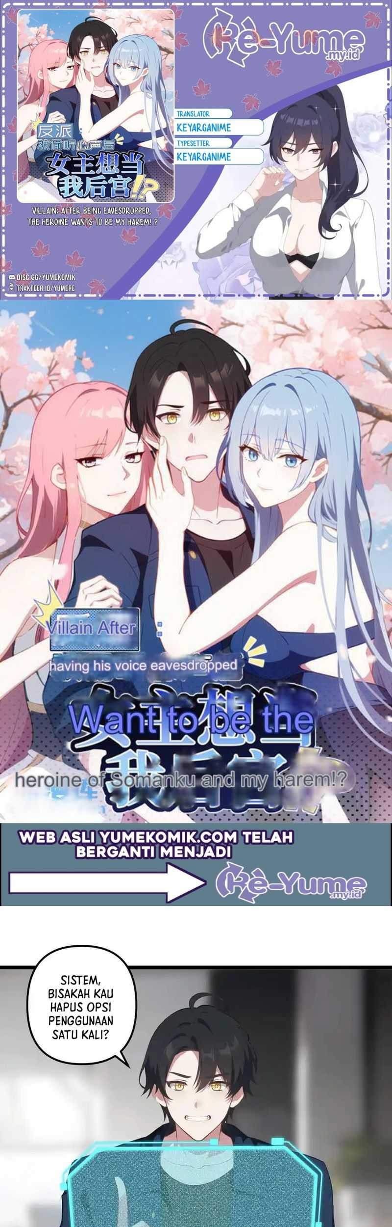 Baca Komik Villain: After Being Eavesdropped, The Heroine Wants To Be My Harem!? Chapter 35 Gambar 1