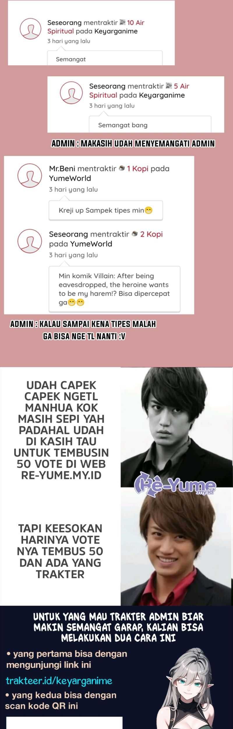 Villain: After Being Eavesdropped, The Heroine Wants To Be My Harem!? Chapter 35 Gambar 17