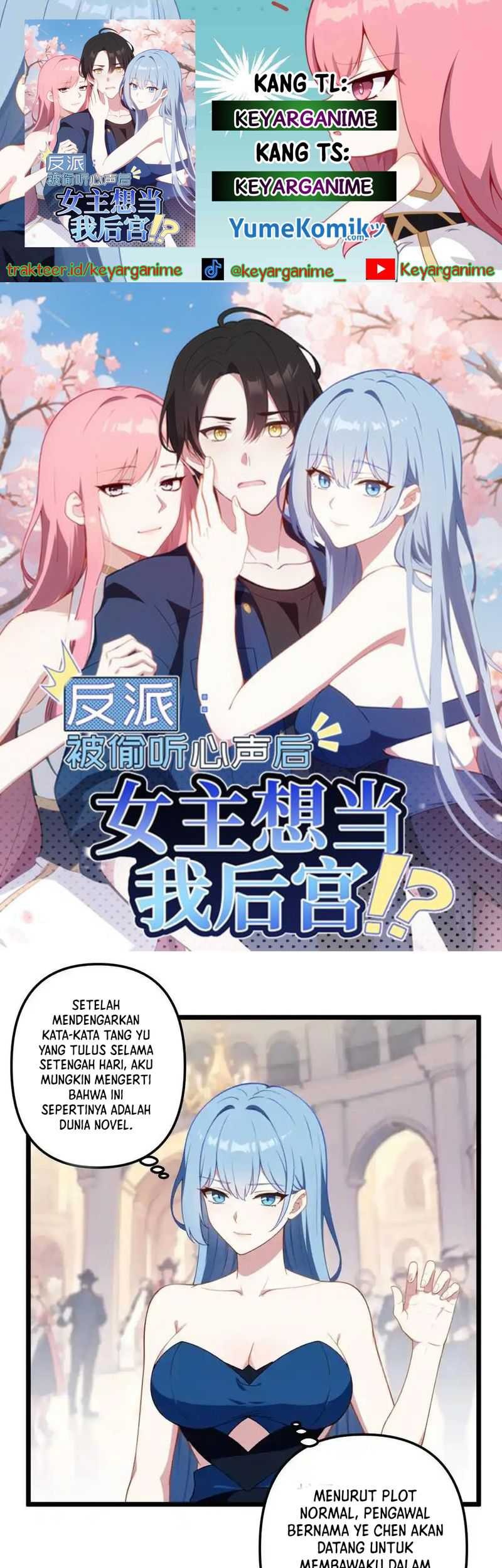 Baca Komik Villain: After Being Eavesdropped, The Heroine Wants To Be My Harem!? Chapter 04 Gambar 1