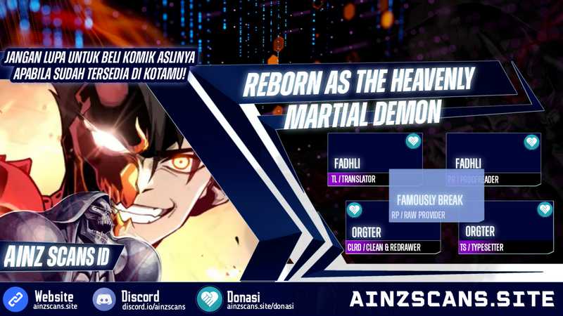 Baca Komik Reborn as a Heavenly Martial Demon Chapter 04 Gambar 1