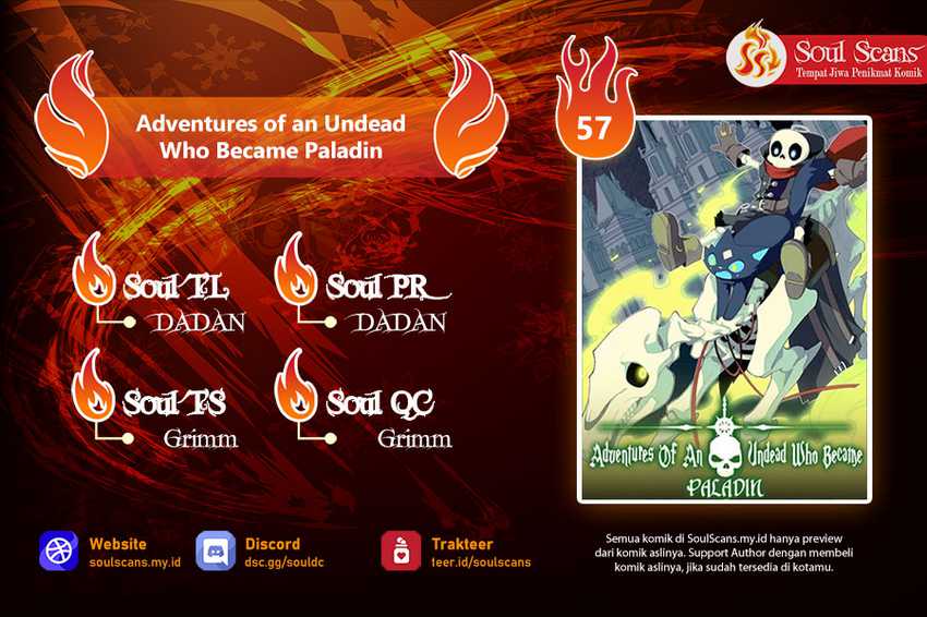 Baca Komik Adventures of an Undead Who Became Paladin Chapter 57 Gambar 1
