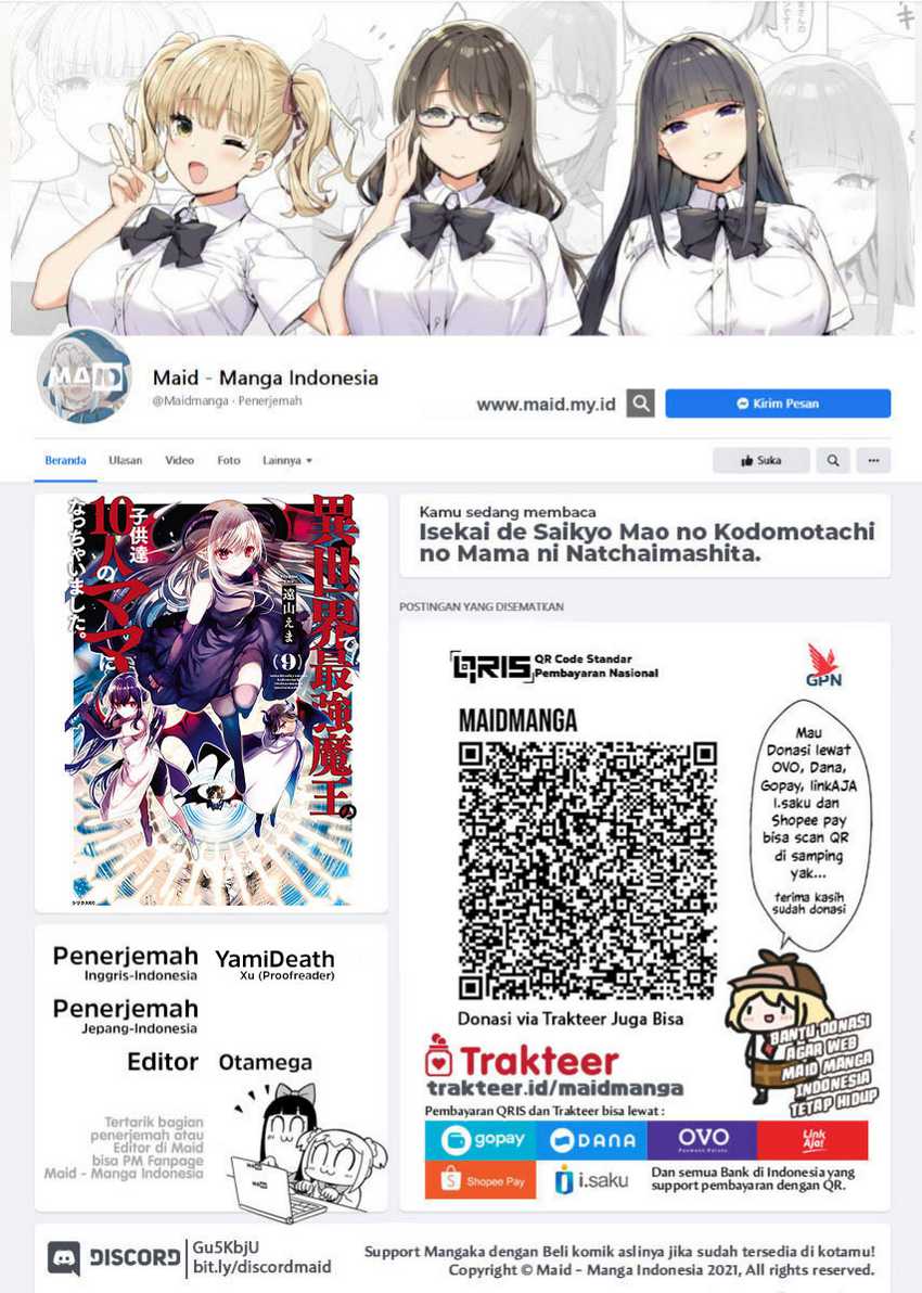 Baca  Isekai de Saikyo Mao no Kodomotachi no Mama ni Natchaimashita. Chapter 39 Gambar 2