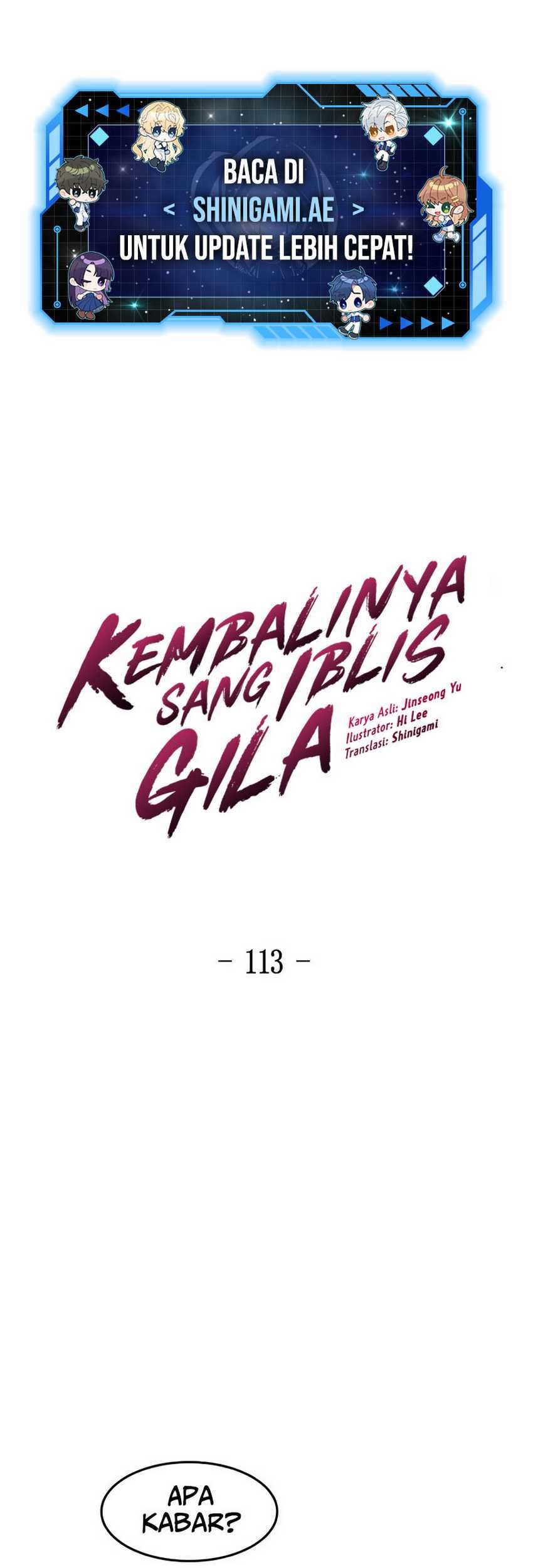 Baca  Return of the Mad Demon Chapter 113 Gambar 2