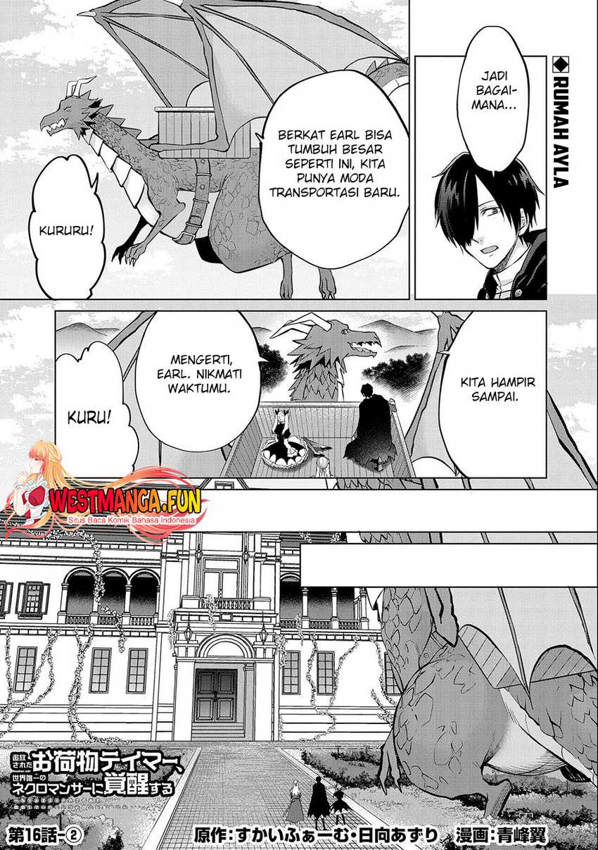 Baca Tsuihou Sareta Onimotsu Tamer, Sekai Yuiitsu No Necromancer Ni Kakusei Suru: Ariamaru Sono Chikara D Chapter 16.2 Gambar 2