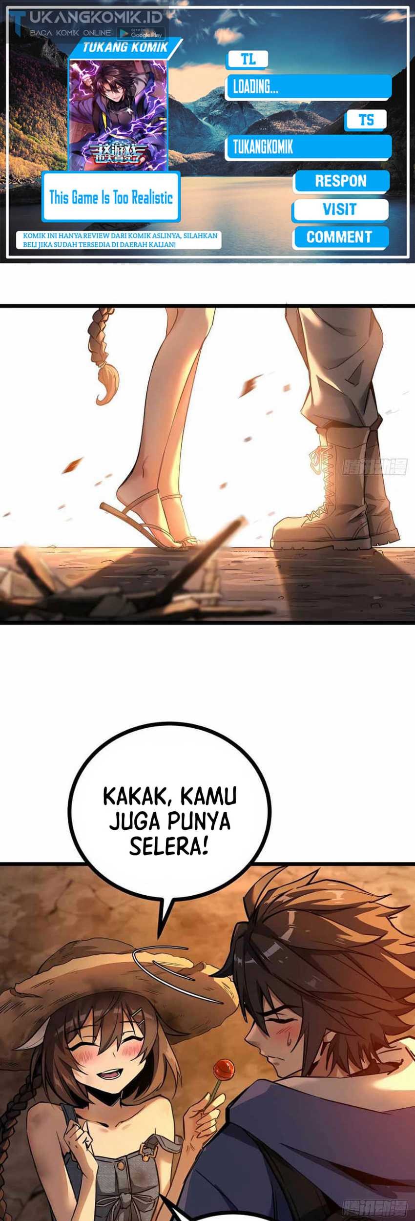 Baca Komik This Game Is Too Realistic Chapter 05 Gambar 1
