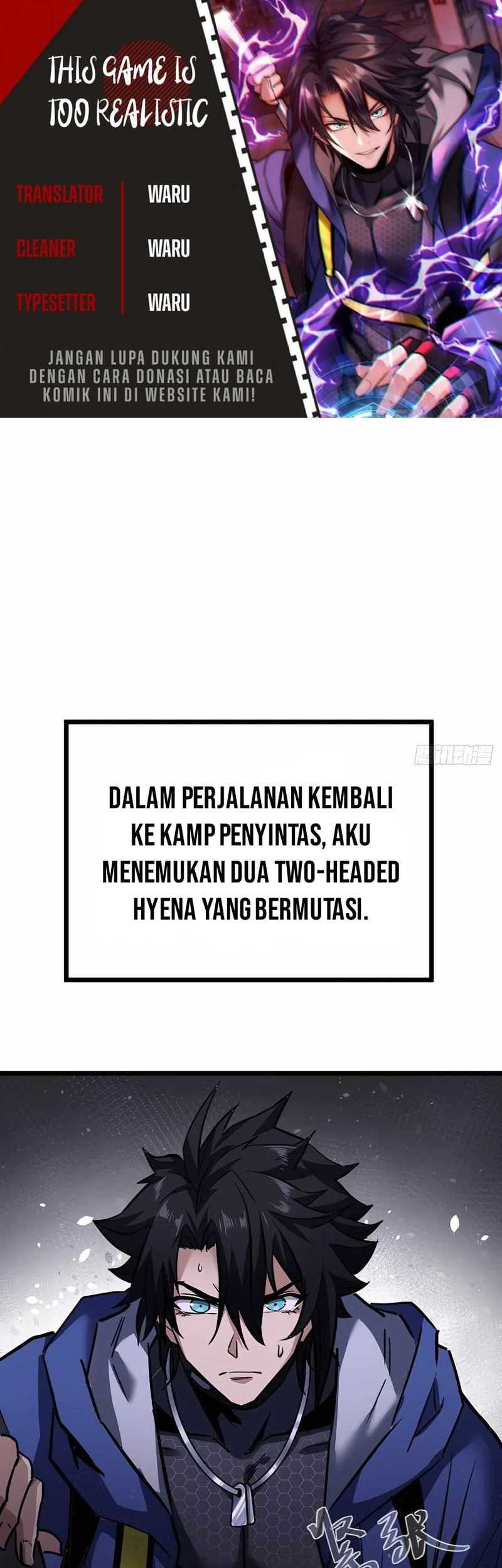 Baca Komik This Game Is Too Realistic Chapter 04 Gambar 1