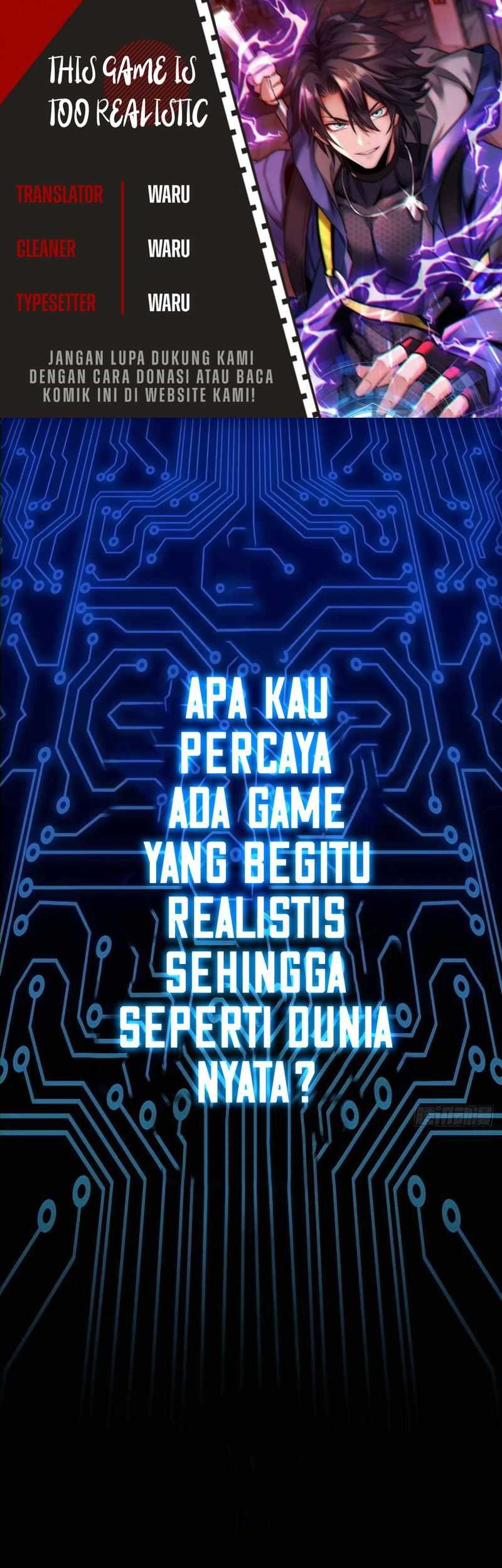 Baca Komik This Game Is Too Realistic Chapter 02 Gambar 1