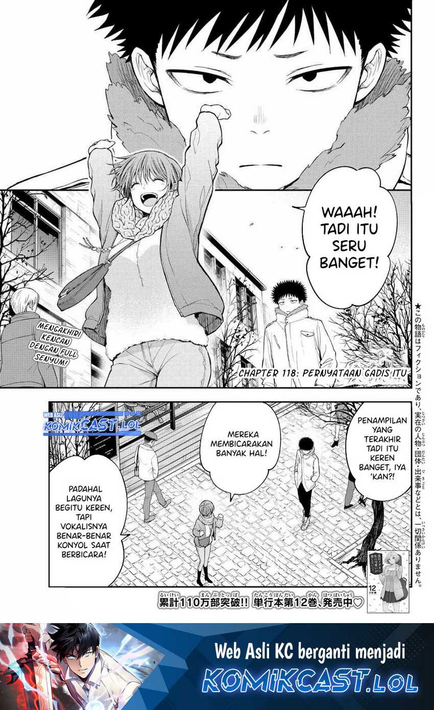 Baca  Kuroiwa Medaka ni Watashi no Kawaii ga Tsuujinai Chapter 118 Gambar 2