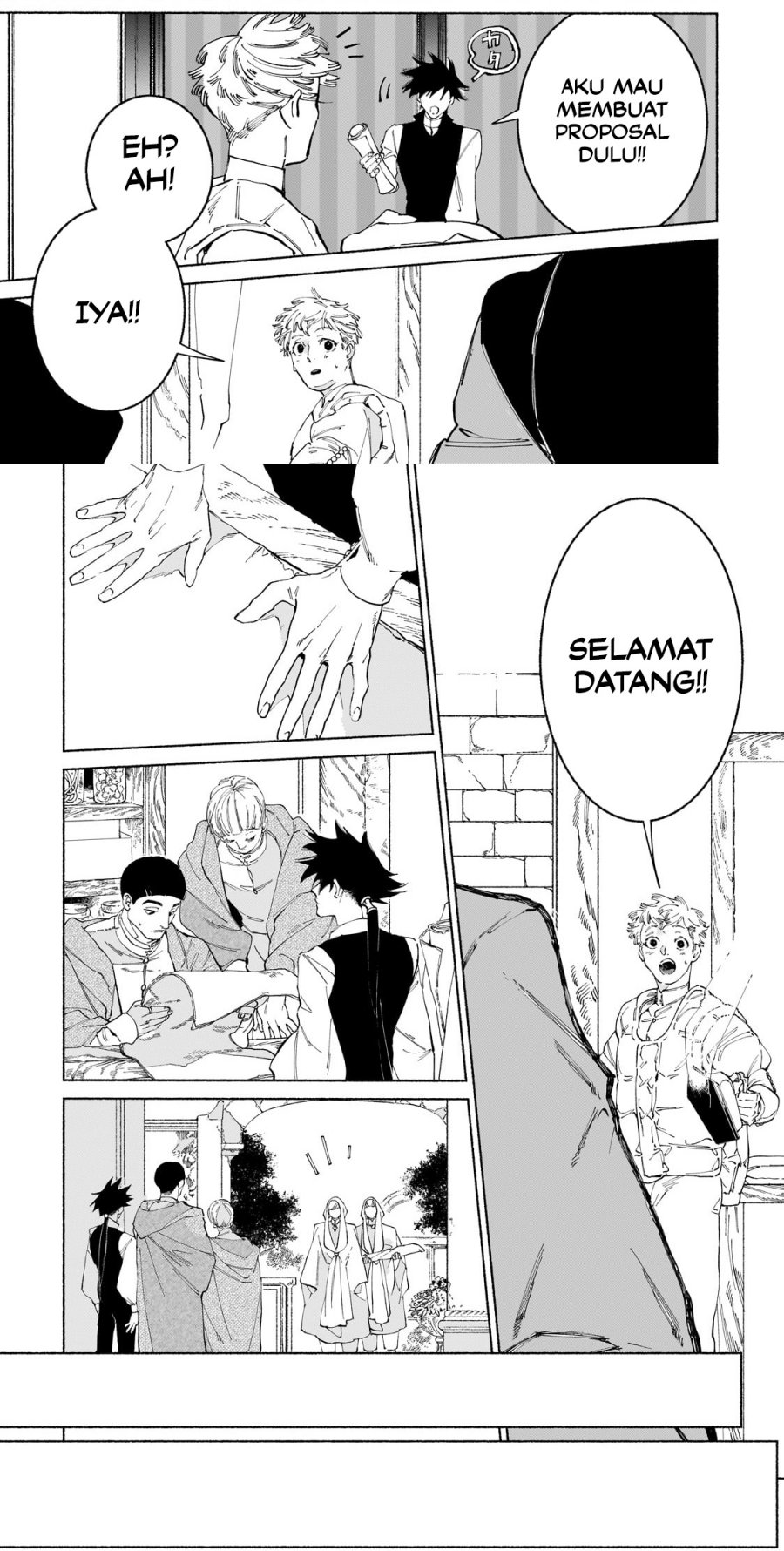 Maou to Yuusha no Tatakai no Ura de Chapter 16 Gambar 8