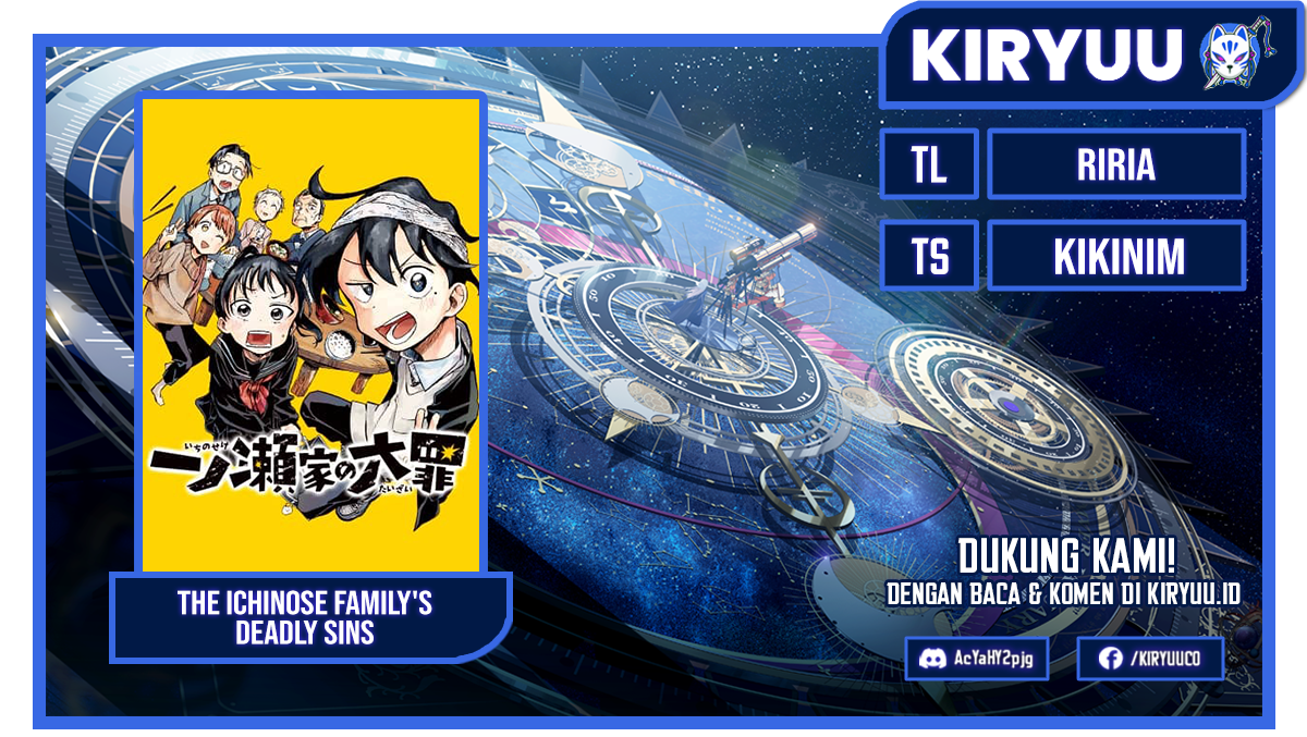 Baca Komik The Ichinose Family’s Deadly Sins Chapter 46 Gambar 1