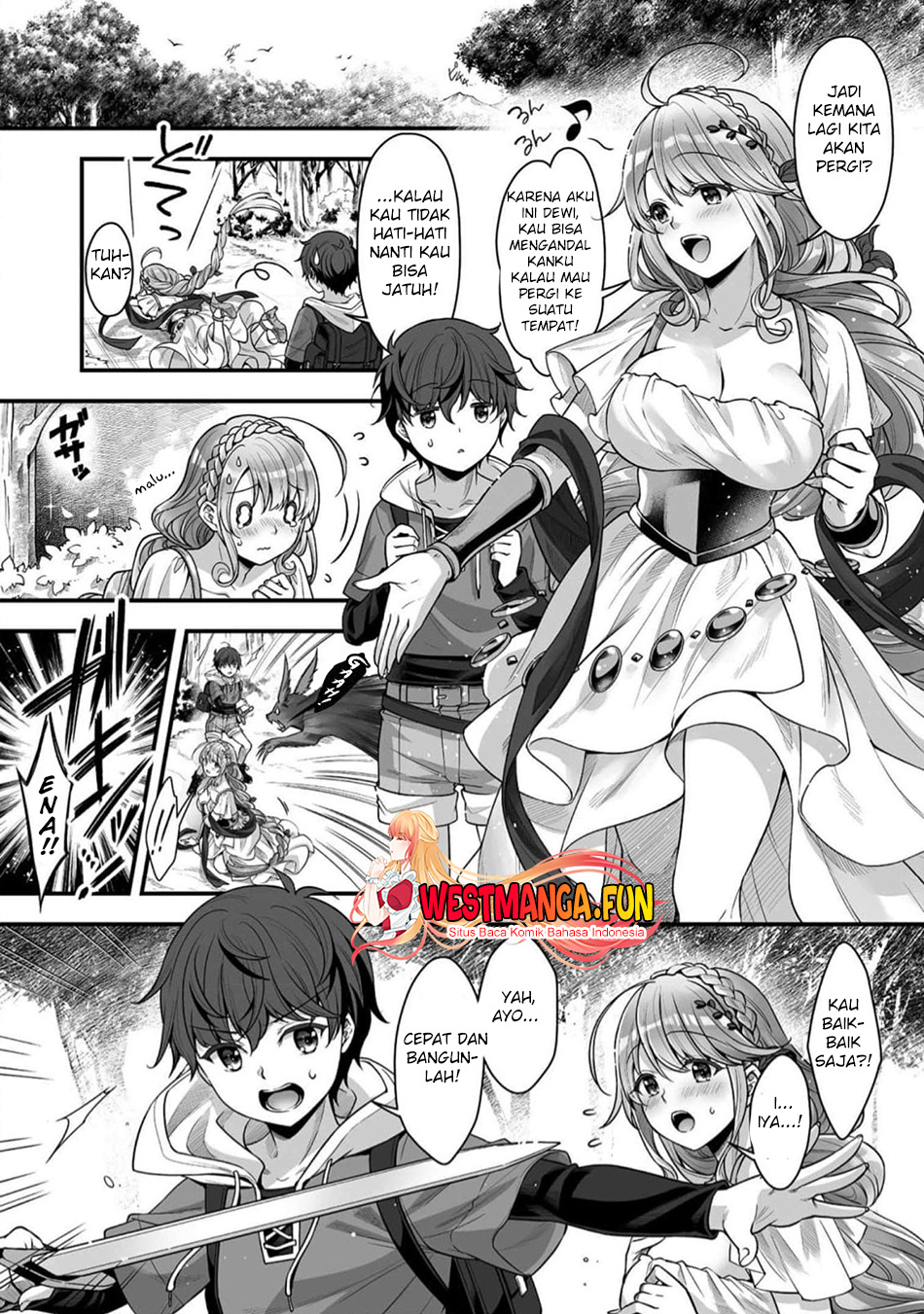 Eroge Yattetara Isekai ni Tensei shita no de Bishoujo Maou o Doreika suru Chapter 17 Gambar 25
