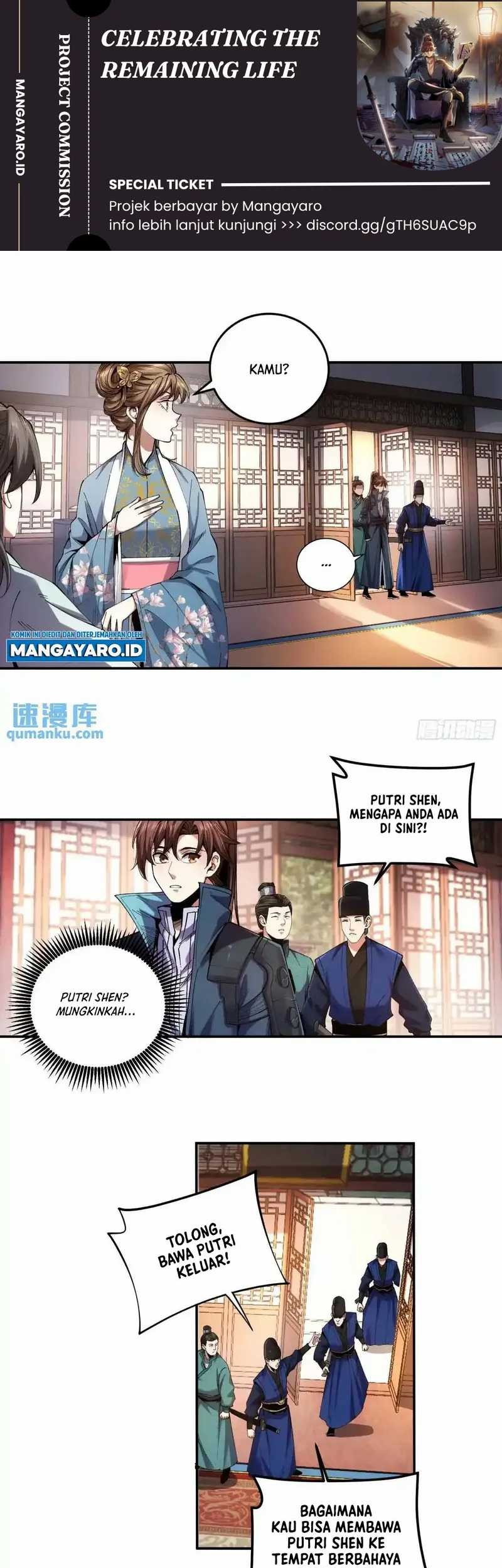 Baca Komik Celebrating The Remaining Life Chapter 84 Gambar 1
