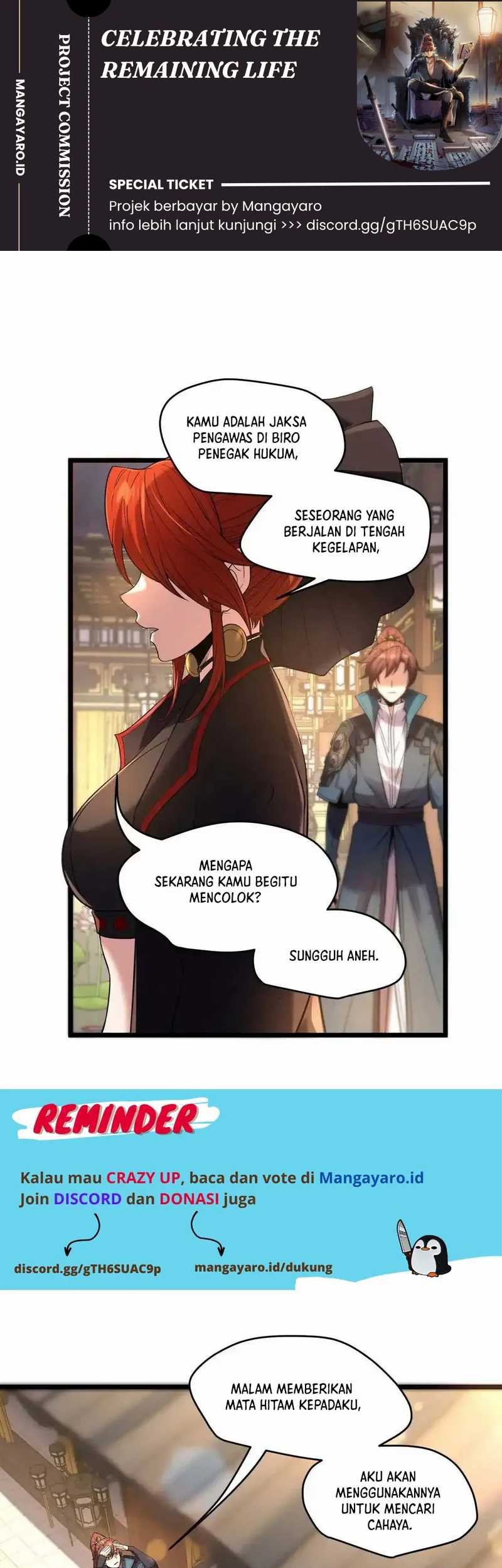 Baca Komik Celebrating The Remaining Life Chapter 83 Gambar 1