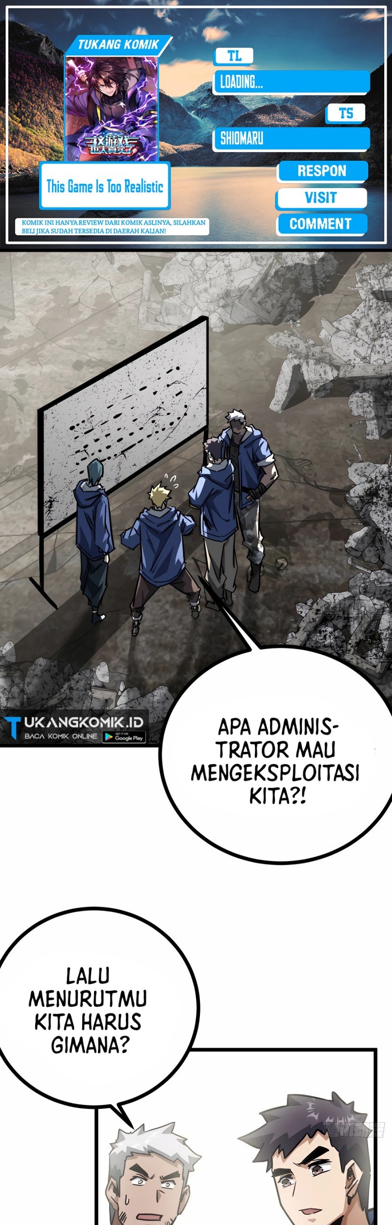 Baca Komik This Game Is Too Realistic Chapter 13 Gambar 1