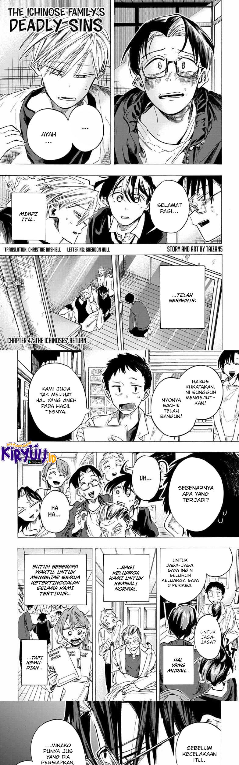 Baca The Ichinose Family’s Deadly Sins Chapter 47 Gambar 2